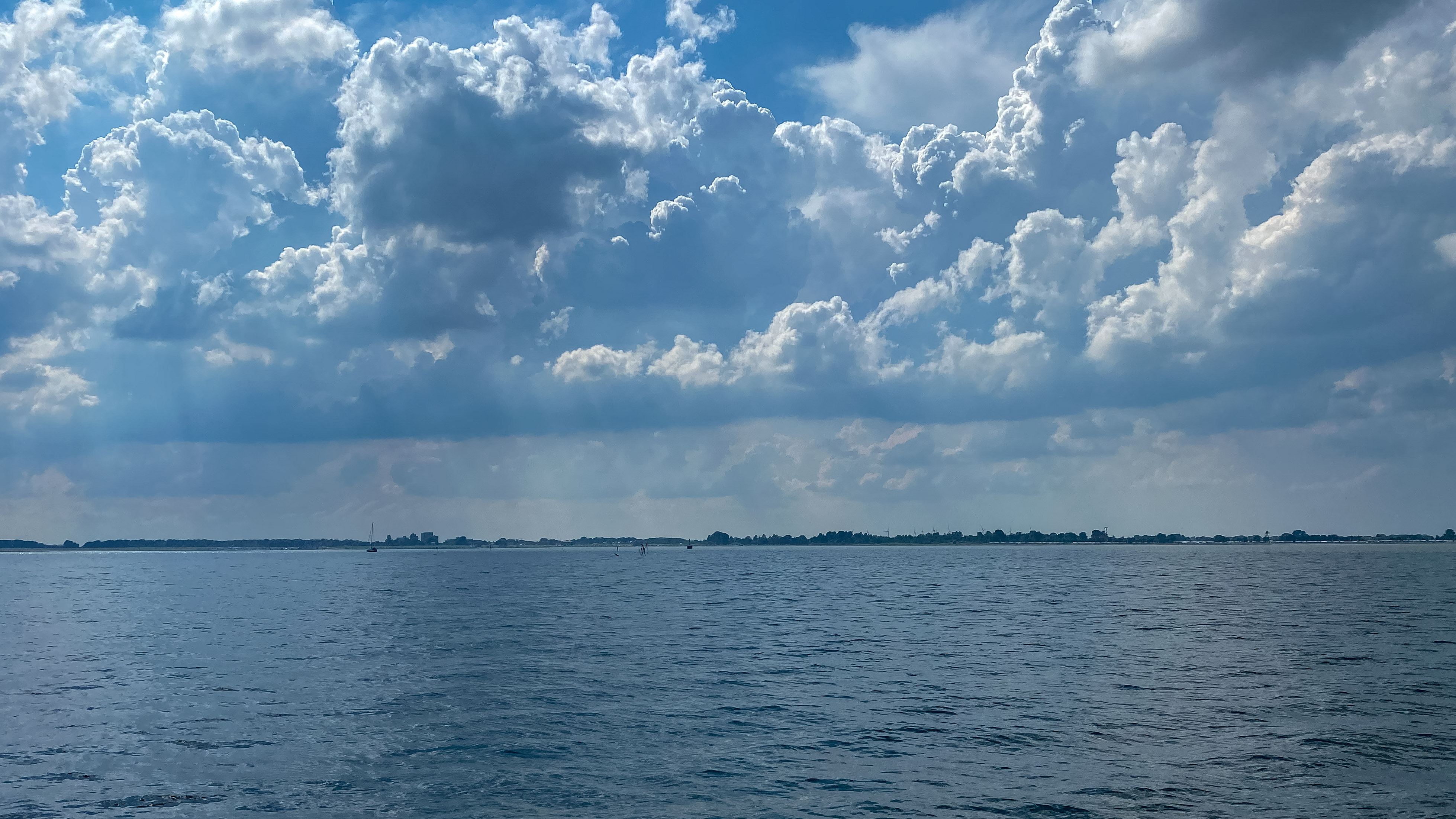 Blick von der Jade nach Horumersiel